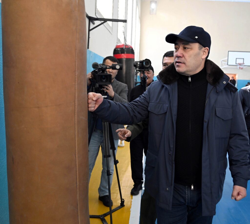 УКМКнын Ысык-Көл облусундагы имараты президенттин катышуусунда ачылды