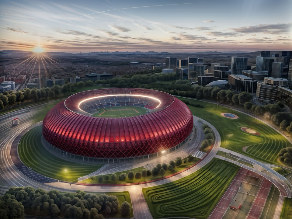 Бишкекке салына турган жаңы стадион кандай көрүнүштө болору айтылды